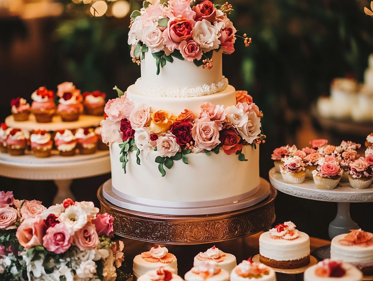 Autumn Fall-Inspired Wedding Cakes